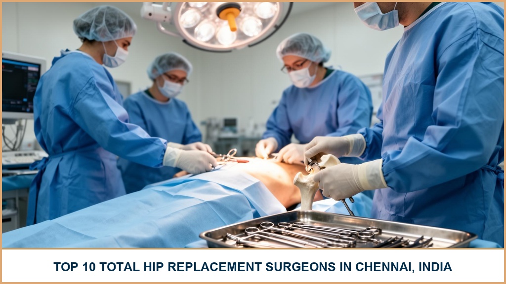Top 10 des Chirurgiens de Remplacement Total de la Hanche à Chennai, Inde – 2026-2027